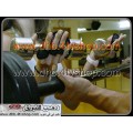 جوانتى او قفاز رياضى gripad كف اليدين مع ثلاثة أصابع